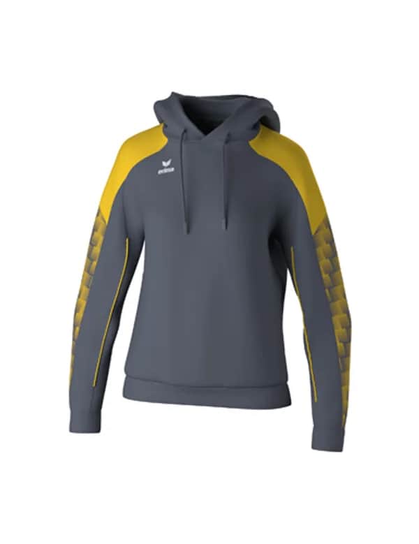 EVO STAR Kapuzensweat - Damen - slate grey/gelb