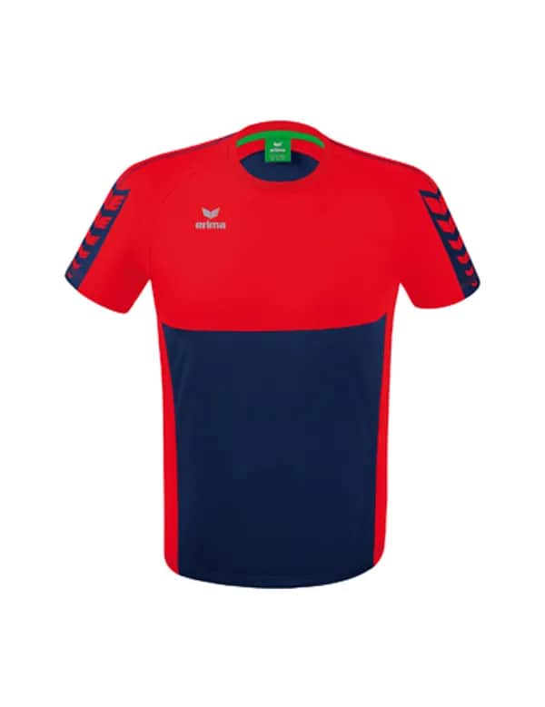 Six Wings T-Shirt - Erwachsene - new navy/rot