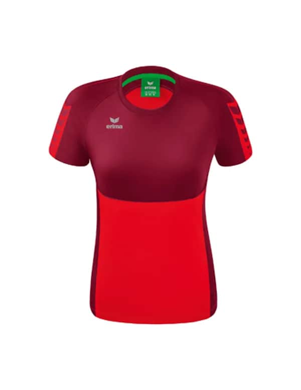 Six Wings T-Shirt - Damen - rot/bordeaux