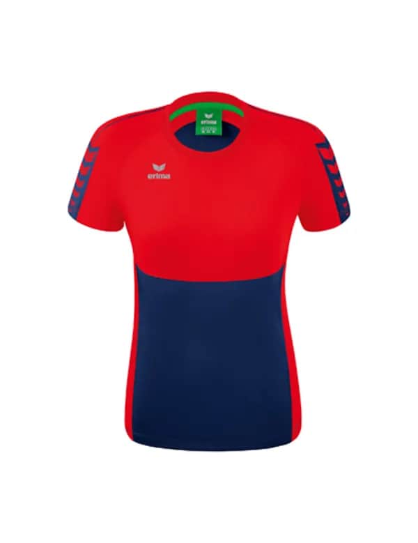 Six Wings T-Shirt - Damen - new navy/rot