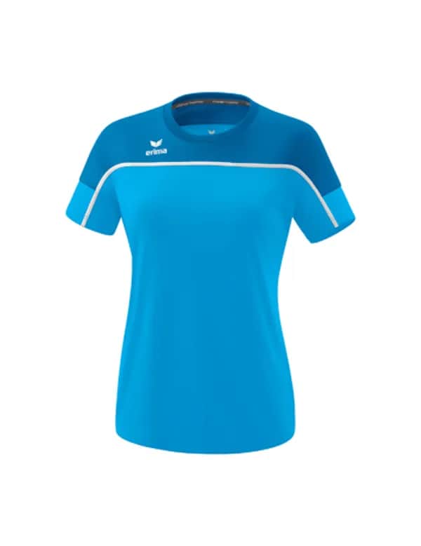 CHANGE by erima T-Shirt - Damen - curacao/mykonos/weiß