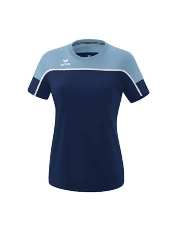 CHANGE by erima T-Shirt - Damen - new navy/faded denim/weiß