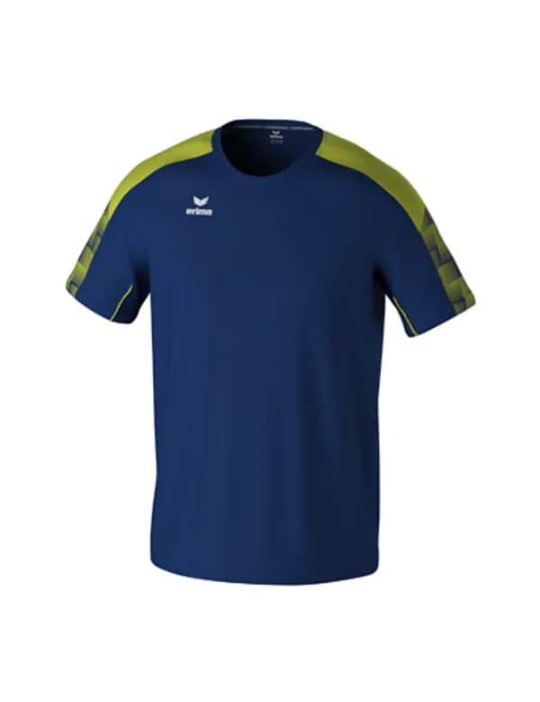 EVO STAR T-Shirt - Erwachsene - new navy/lime