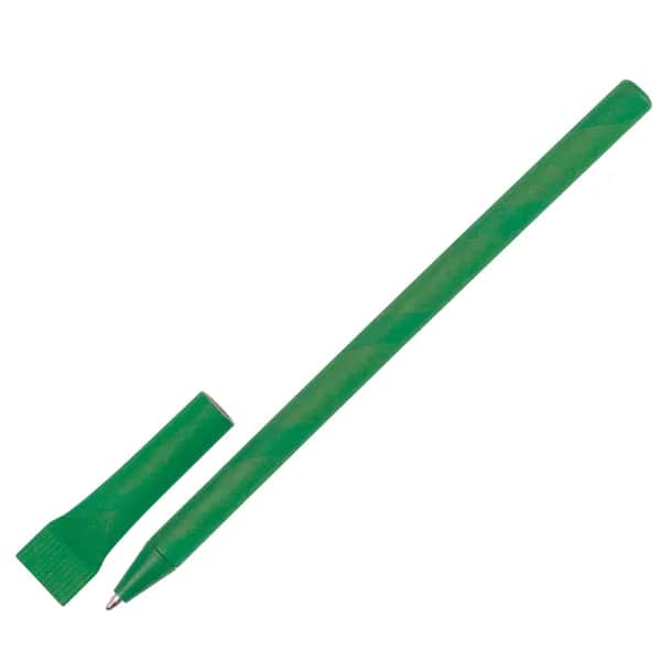 Kugelschreiber aus Papier DIEGO - grün