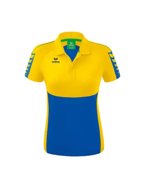 Six Wings Poloshirt - Damen - new royal/gelb