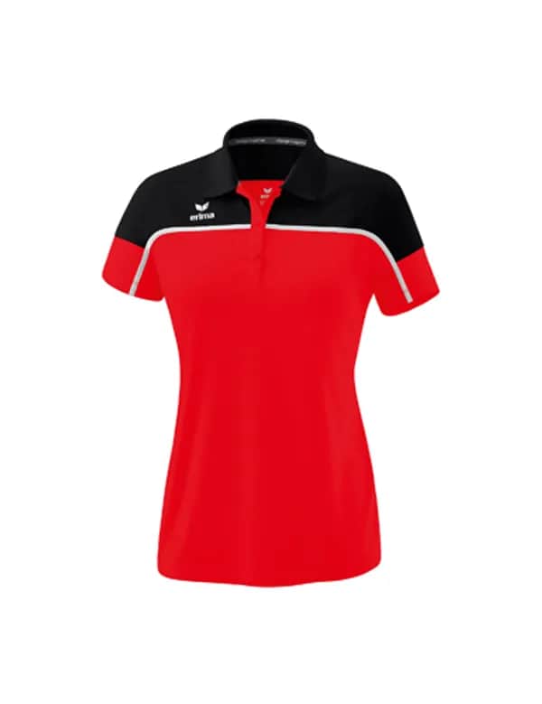 CHANGE by erima Poloshirt - Damen - rot/schwarz/weiß