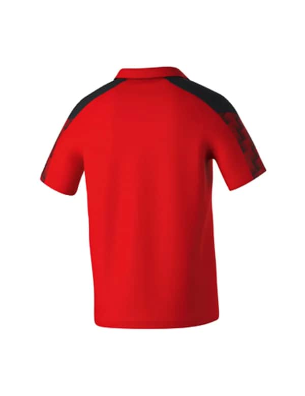 EVO STAR Poloshirt - Erwachsene - rot/schwarz
