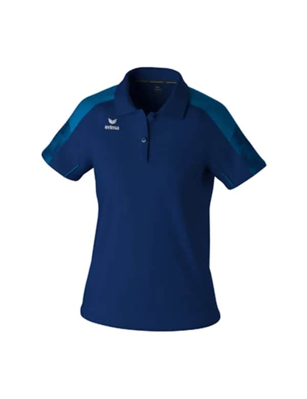 EVO STAR Poloshirt - Damen - new navy/mykonos blue