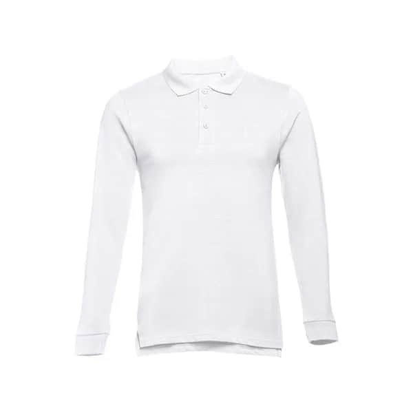 Herren Langarm-Poloshirt - THC BERN WH 3XL II - Weiß