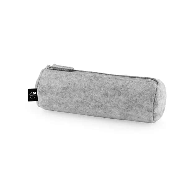 Multifunktions Etui aus recyceltem Filz (100% rPET) - FELPY - Hellgrau