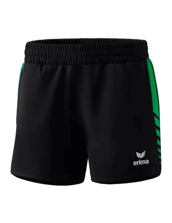 Six Wings Worker Shorts - Damen - schwarz/smaragd