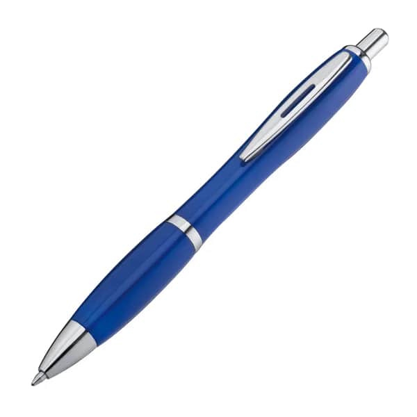 Kunststoffkugelschreiber vollfarbig ERIN - blau