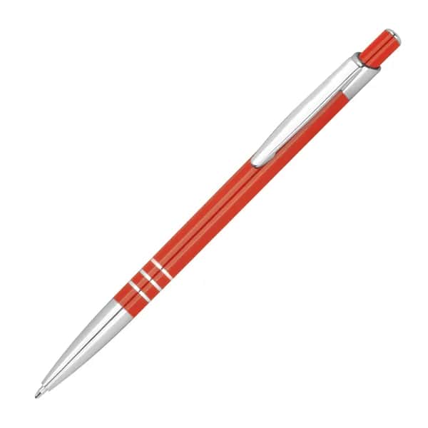 Recycelter Aluminium Kugelschreiber PAIGE - rot