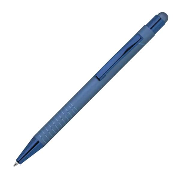 Kugelschreiber mit Touch Pen ANGELO - dunkelblau