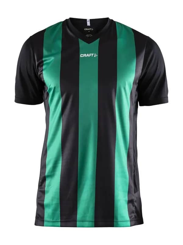 Progress Jersey Stripe M - Black/Team Green