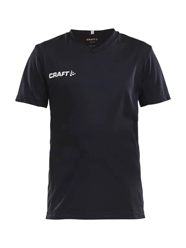Squad Go Jersey Solid Jr - Black