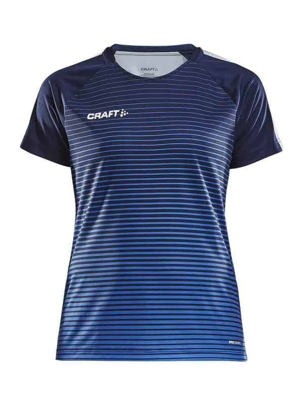 Pro Control Stripe Jersey W - Navy/Club Cobolt