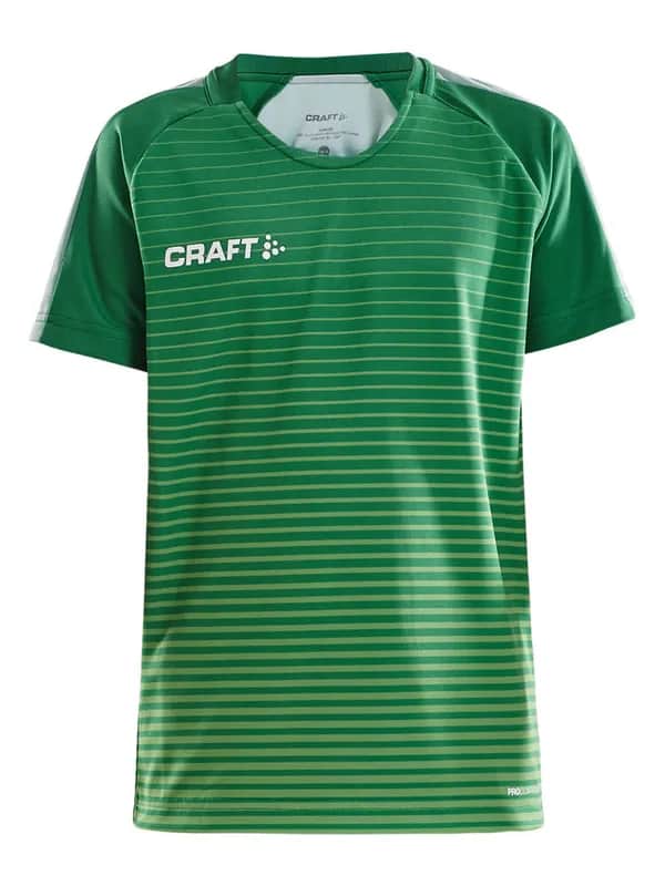Pro Control Stripe Jersey Jr - Team Green/Craft Green