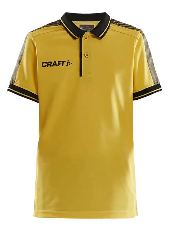 Pro Control Poloshirt Jr - Sweden Yellow/Black
