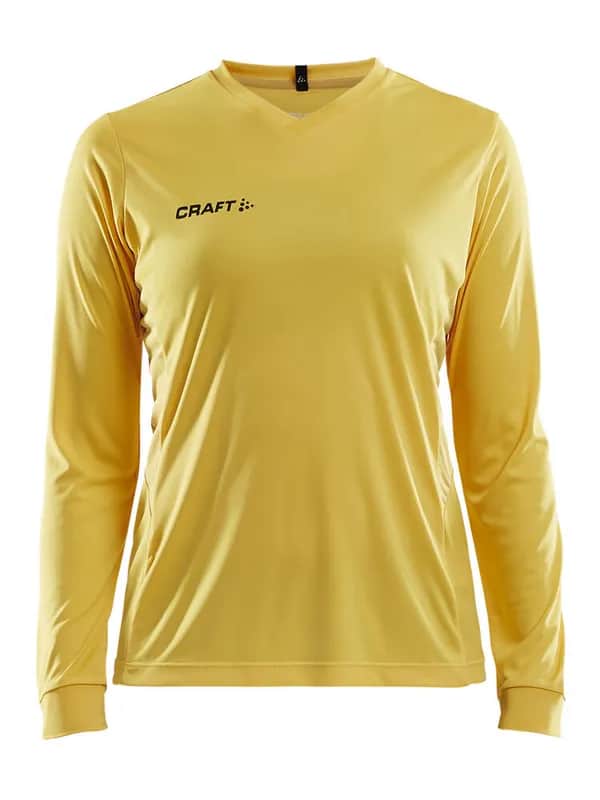 Squad Go Jersey Solid Ls W - Sweden Yellow