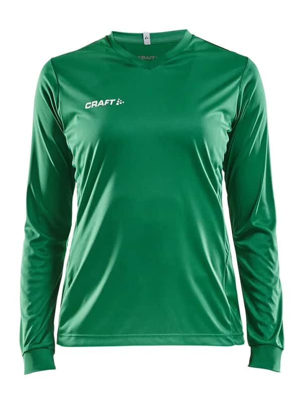 Squad Go Jersey Solid Ls W - Team Green