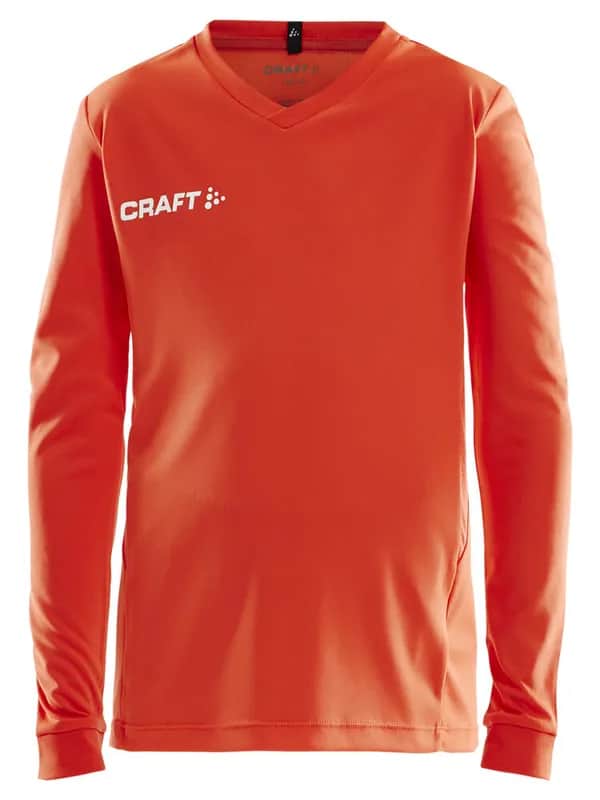 Squad Go Jersey Solid Ls Jr - Cocktail
