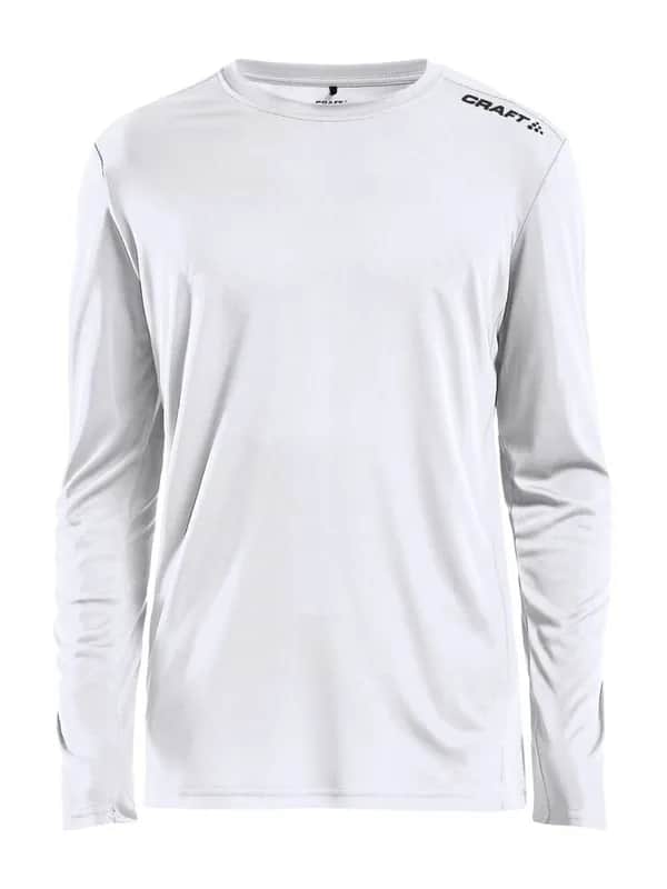Rush LS Tee M - White