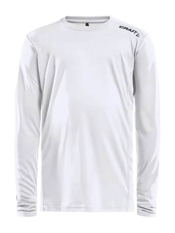 Rush LS Tee Jr - White