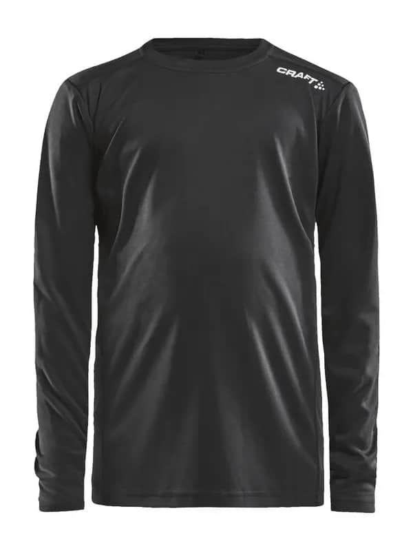Rush LS Tee Jr - Black