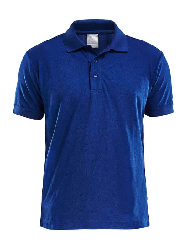 Polo Shirt Pique Classic M - Deep Melange