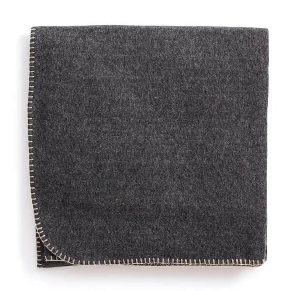 VINGA Bilton Decke Upcycling 190gr/m² - grau