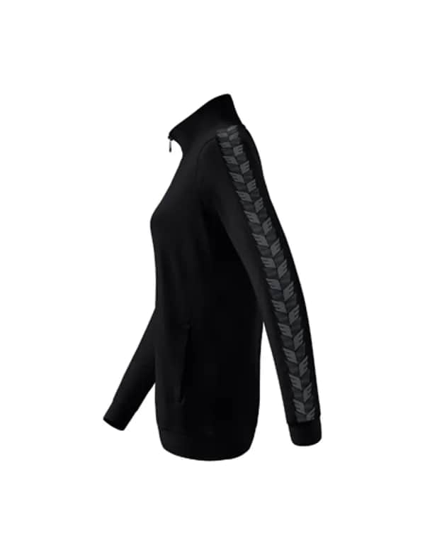 Essential Team Tracktop Jacke - Damen - schwarz/slate grey