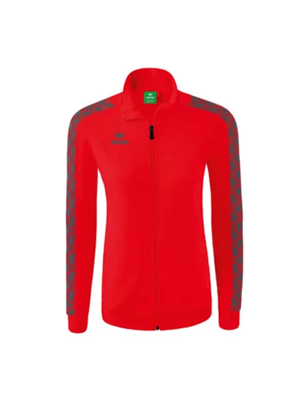 Essential Team Tracktop Jacke - Damen - rot/slate grey
