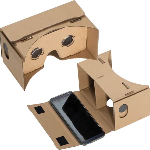 VR Brille aus Karton LEONORA - braun