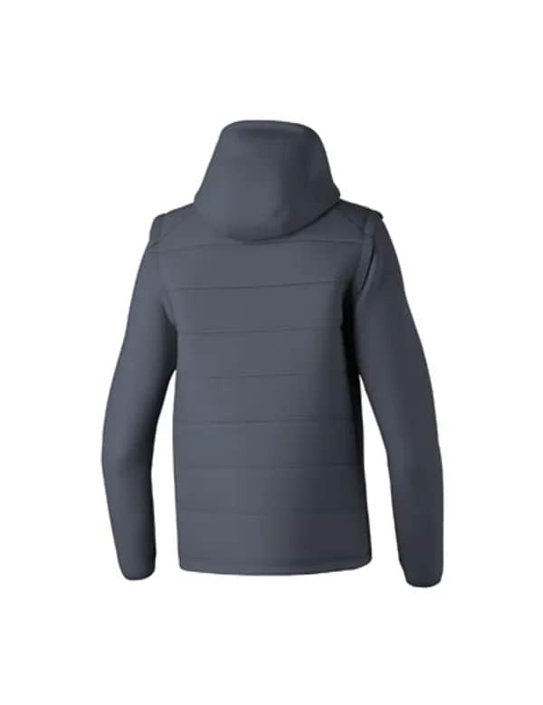 TEAM Jacke mit abnehmbaren Ärmeln - Erwachsene - slate grey