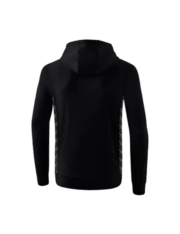 Essential Team Kapuzensweat - Kinder - schwarz/slate grey