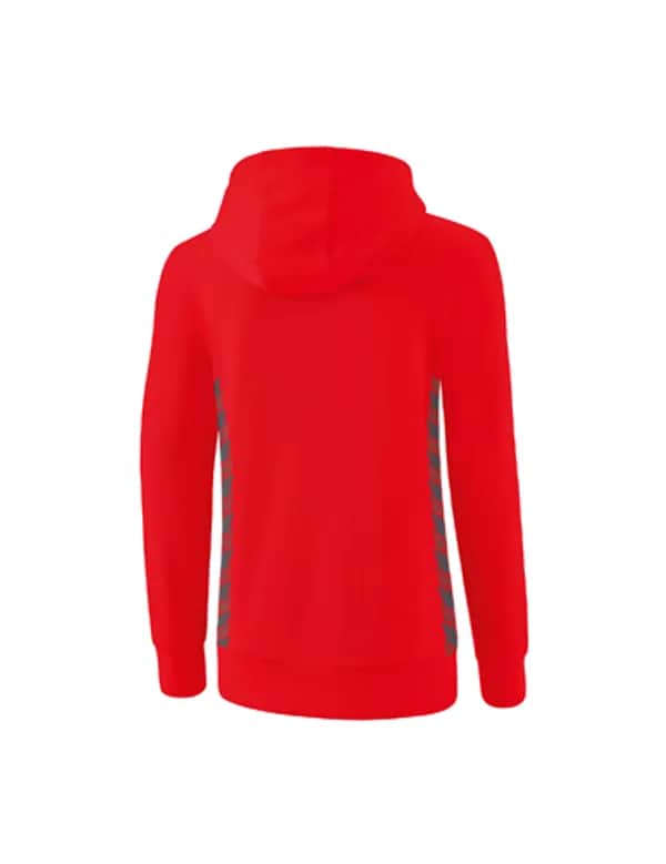 Essential Team Kapuzensweat - Damen - rot/slate grey