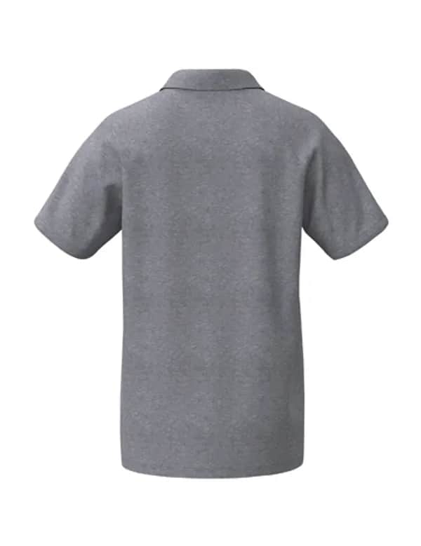 CMPT Wings Poloshirt - Unisex - grau melange/schwarz