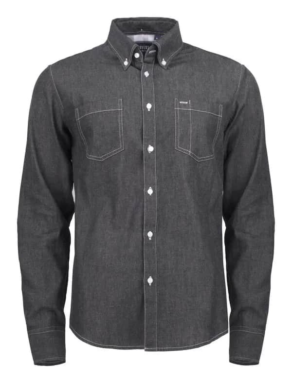 Jupiter Hemd Herren - Schwarz Denim