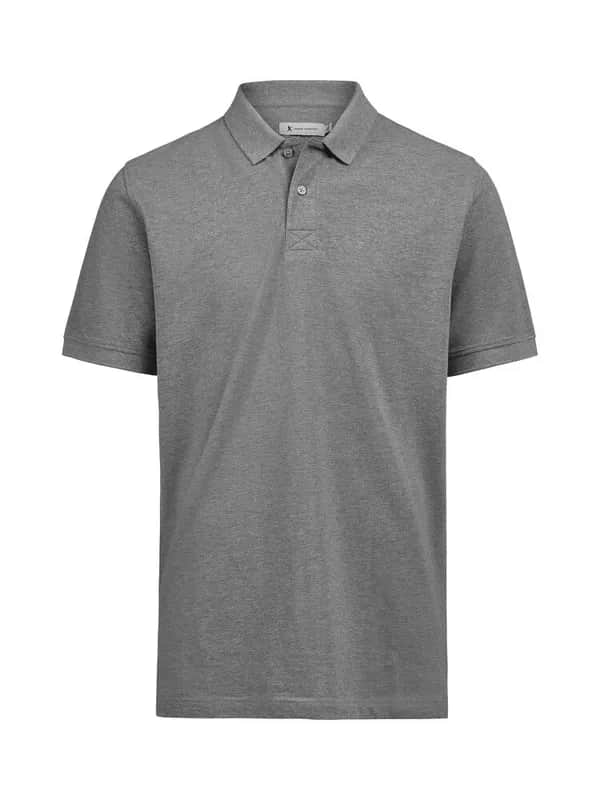 Supreme  Polo Regular Fit Herren - Grau Meliert