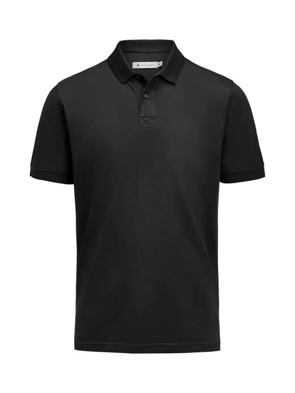 Supreme Stretch  Polo Herren - Schwarz
