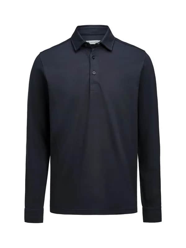 American Supreme Polo L/S Polo Herren - Marine