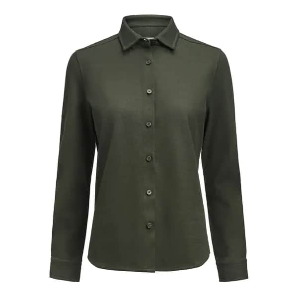 Hicksville  Damen Blusen - Tannengrün