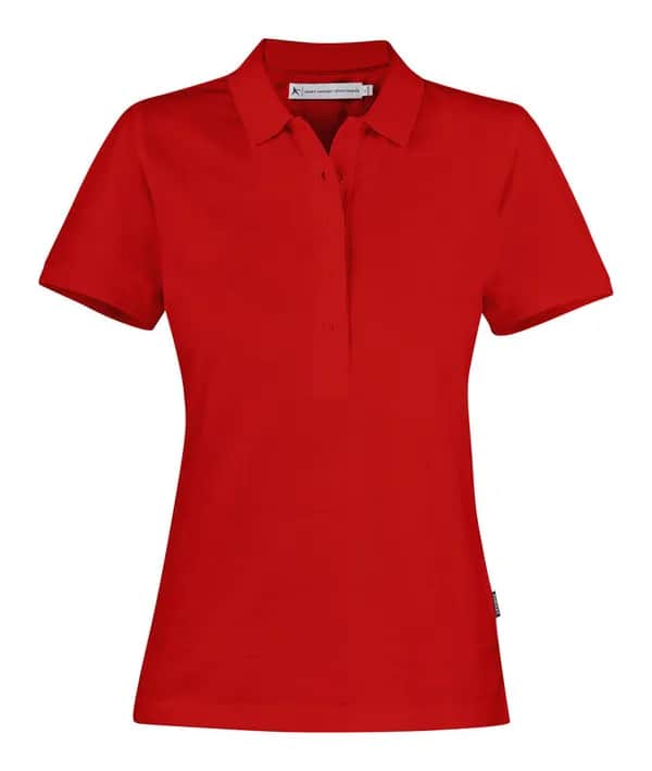 Neptune  Polo Pique Damen - Rot