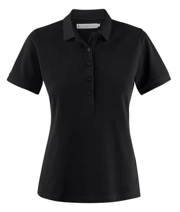 Neptune  Polo Pique Damen - Schwarz
