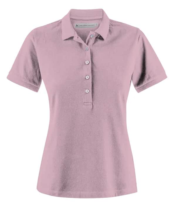 Sunset Polo Pique Damen - Rosa