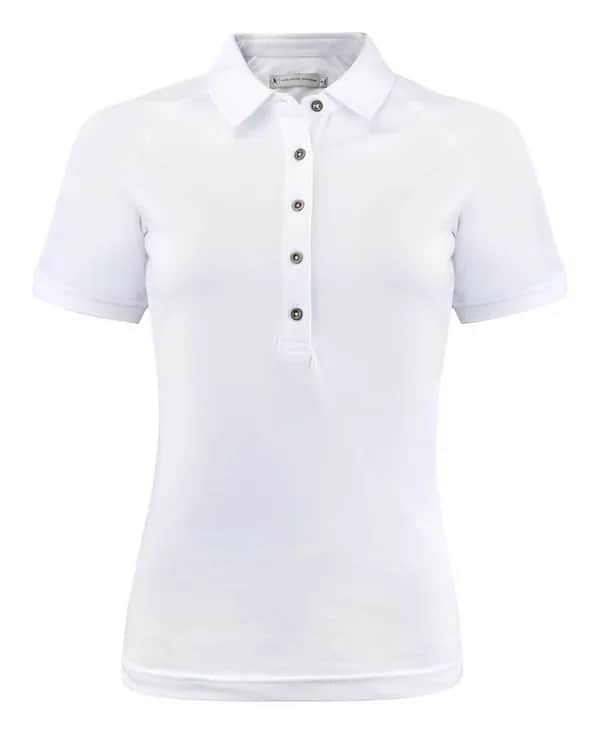 Brookings Polo Pique Damen - Weiß