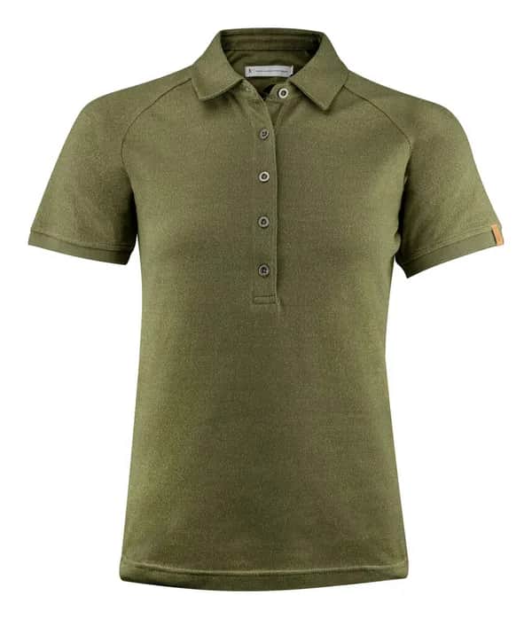 Brookings Polo Pique Damen - Moos Grün