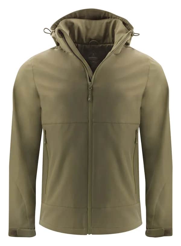 Lodgetown Softshell Jacke Herren - Moosgrün