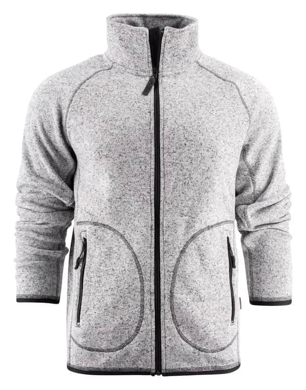 Rich Hill Fleecejacke Herren - Grau Meliert